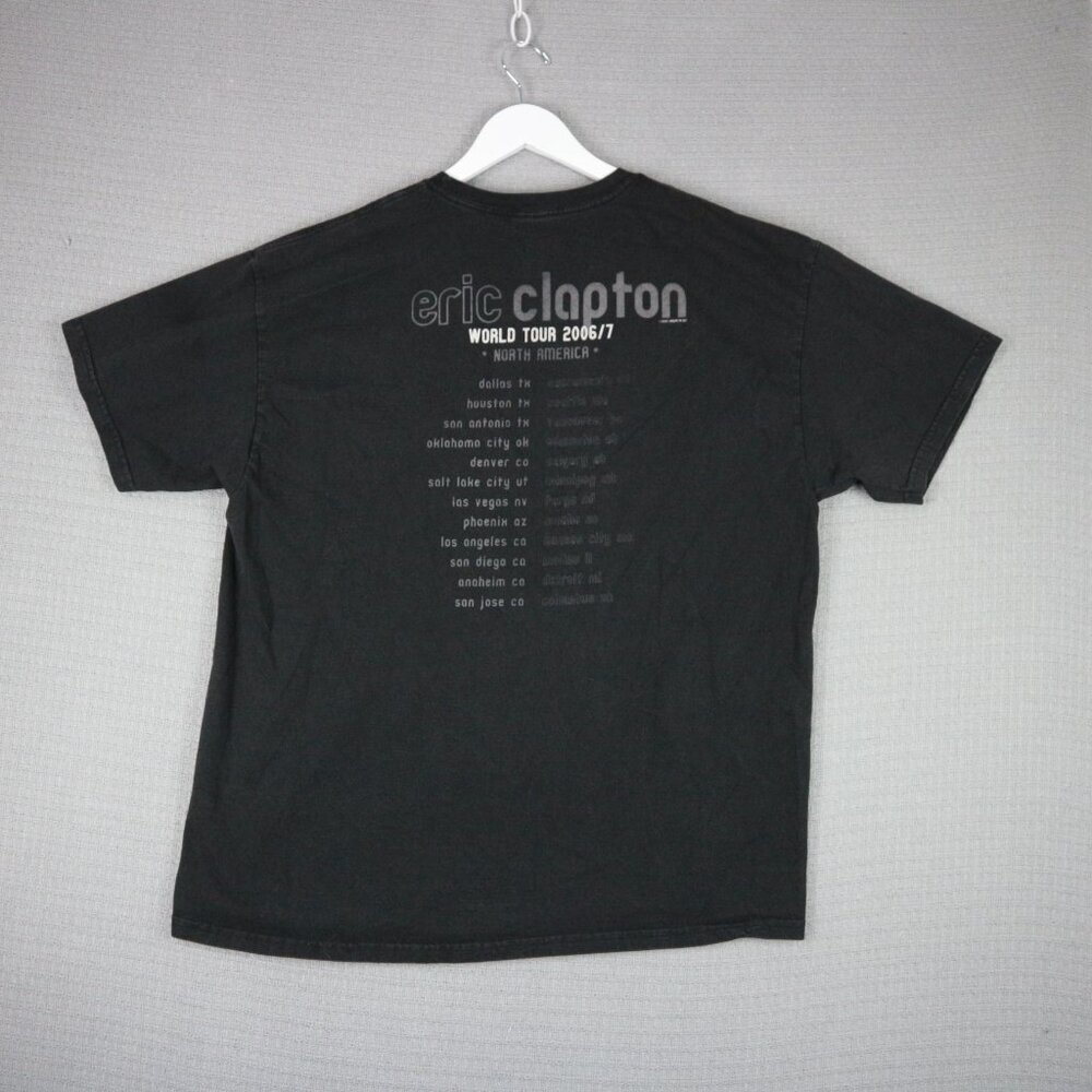 Eric Clapton 2006/2007 World Tour North American Mens  XL - Picture 2 of 8
